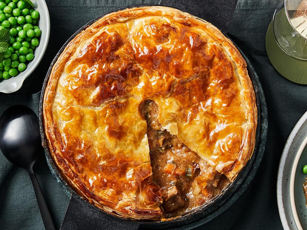 Beef and ale pie.