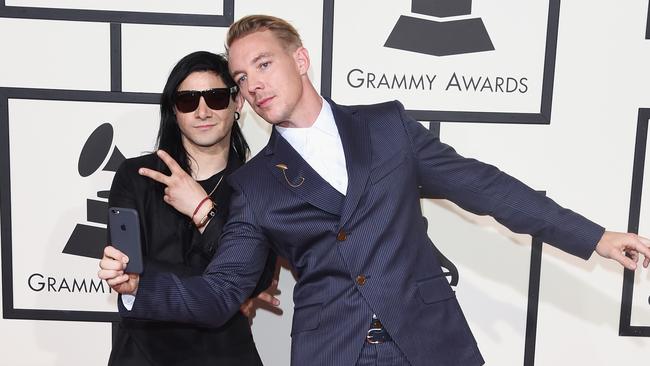 Musicians Skrillex and Diplo. Picture: Jason Merritt/Getty Images