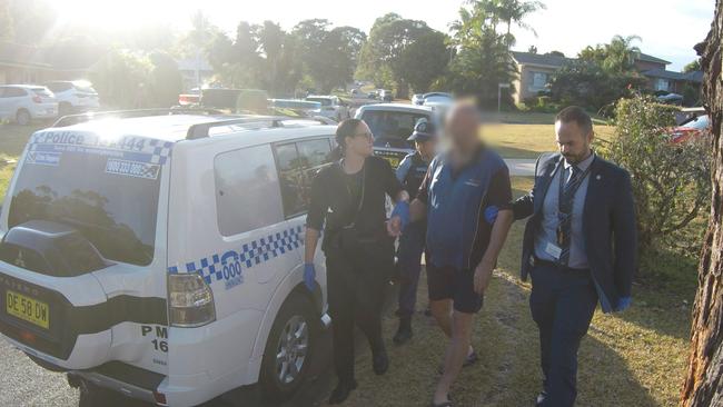 Raymond Leonard Skinner was arrested at his Port Macquarie home in September and charged with 11 counts of accessing child abuse material.