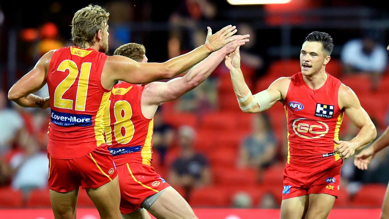 Gold Coast went 2-0 through the pre-season after losing the last 18 games of the 2019 season. (AAP Image/Darren England)