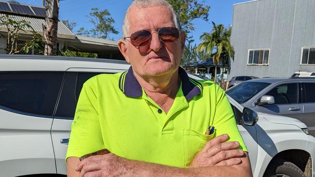 Johan Spek South Lismore was flooded and wants buybacks. Picture: Gianni Francis