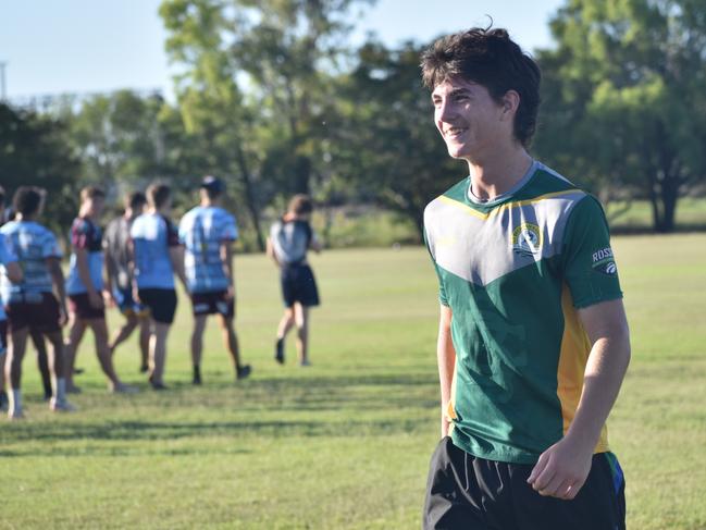 CQ Capras under-16, under-18, under-21 and senior men training at Kettle Park, Rockhampton, on December 3, 2022.