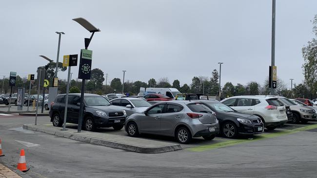 Some carparks around Chadstone were full by 9am. Picture: Suzan Delibasic