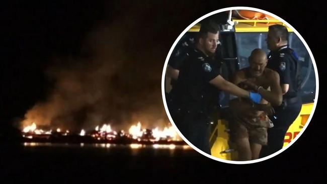 A man set fire to his ex-friend's boat after a falling out a court was told.