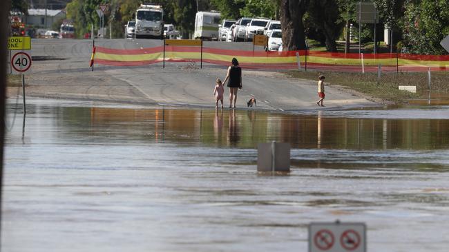 Floods in NSW during October. Picture: John Grainger