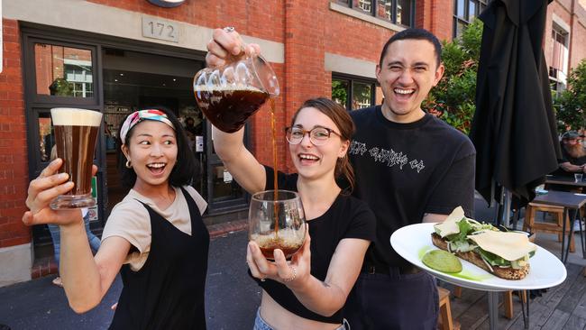 Collingwood cafe Proud Mary is in one of Melbourne’s top coffee strongholds. Picture: David Caird