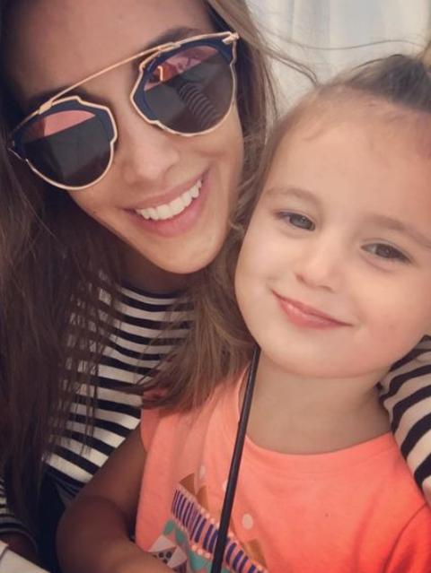 Bec with daughter Billie. Picture: Instagram