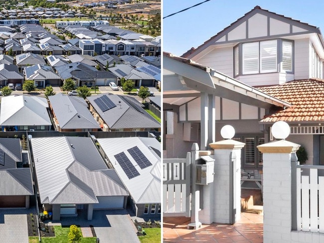 Artwork for home price rises. NSW real estate.