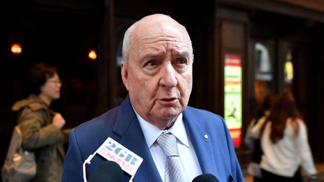 Alan Jones has attracted unwanted attention for 2GB with a string of recent controveries including a massive defamation payout to the Wagner family. Picture: Joel Carrett