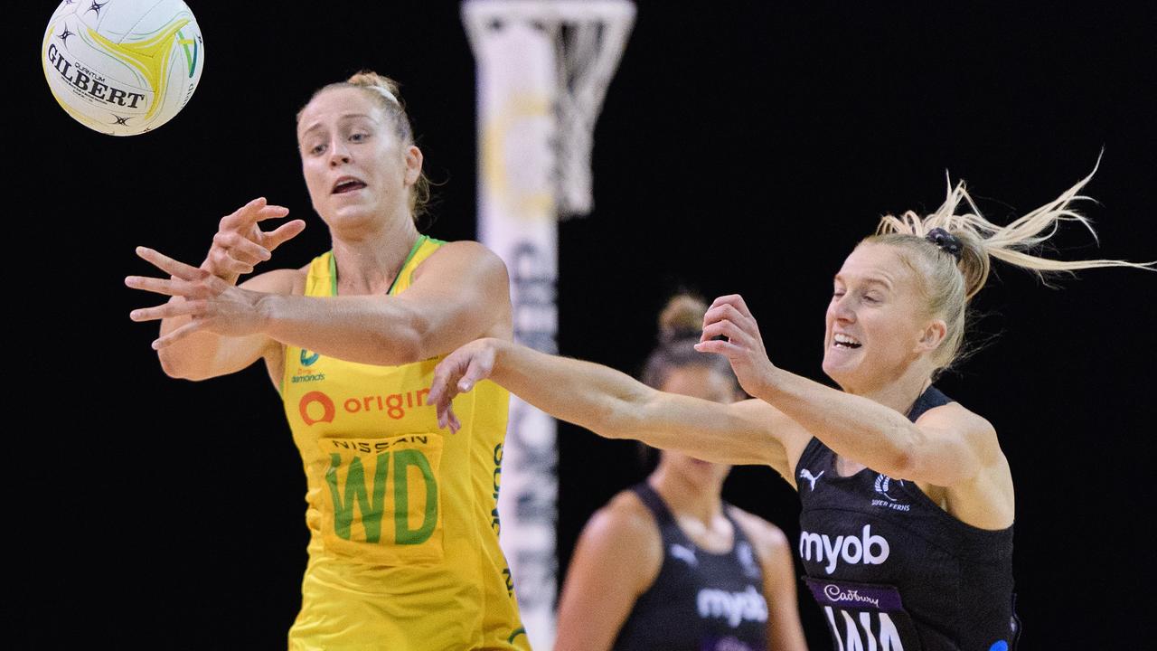 Australia’s Constellation Cup series against the New Zealand Silver Ferns this October is in doubt due to Covid outbreaks in both countries. Photo: Getty Images