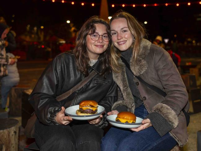 Ellena Prosser and Shelby Parr at Winter Feast 2025 in Hobart. Picture: Caroline Tan