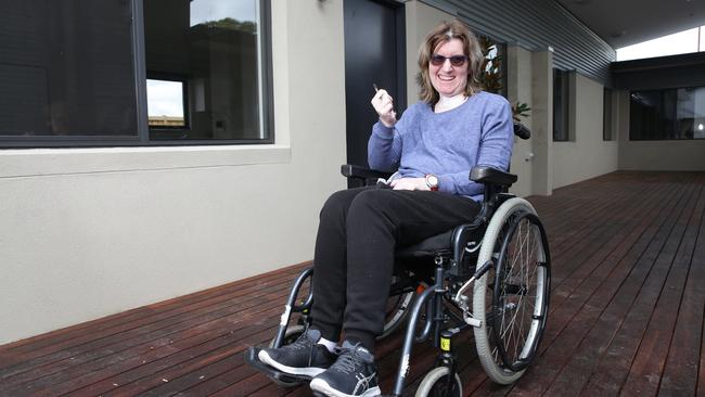 Kirby Littley is moving into bespoke housing to meet her disability needs. Picture: Peter Ristevski