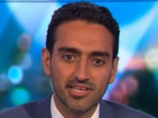 Waleed Aly The Project talks about Karl Stefanovic. Picture: Channel 10