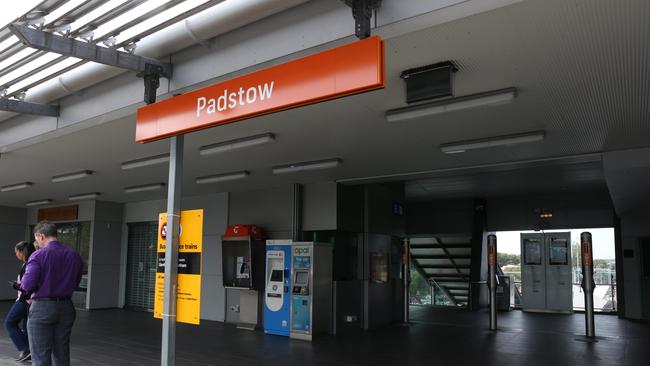 Padstow train station. Picture: AAP