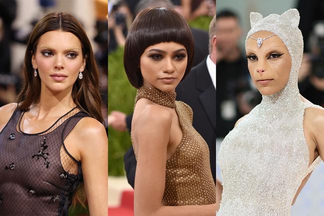On any red carpet, but at the Met Gala especially, hair and makeup looks are what complete an ensemble. Whether a guest opts for something understated or striking, show-stopping or subtle, their beauty look is the cherry on top of their highly anticipated outfit, the final piece in the puzzle of however they’ve chosen to interpret the year’s theme. And over the years, we’ve seen no end of incredible moments of beauty worth committing to memory.In 2016, the theme Manus x Machina: Fashion in an Age of Technology gave way to more edgy beauty looks than we’d traditionally seen on the Met Gala red carpet, with guests leaning into the darker, more eccentric side of the beauty world that year. The theme for the 2019 Met Gala, Camp: Notes on Fashion was a banner year for inventive, colourful and, you guessed it, campy beauty looks. Bold palettes and wild embellishments were replete that year, tying in nicely with a thematic ode to the extravagance and flamboyance of the dress code. As the years and Galas have gone on, beauty trends seem to encompass a whole variety of looks, from the romantic and vintage-inspired, to the otherworldly or surreal. When it comes to the makeup chair for the Met, anything goes. So long as its on theme.From retro pinned locks and bold lips, to gravity-defying up-dos and colourful sparkles, Vogue looks back at all the most memorable Met Gala beauty looks of all time.Sign up to the Vogue newsletter