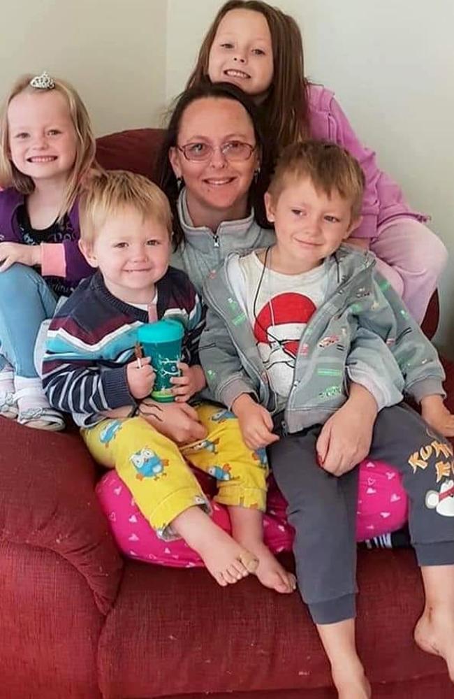 Charmaine McLeod and her four children were killed in a car crash near Kumbia.