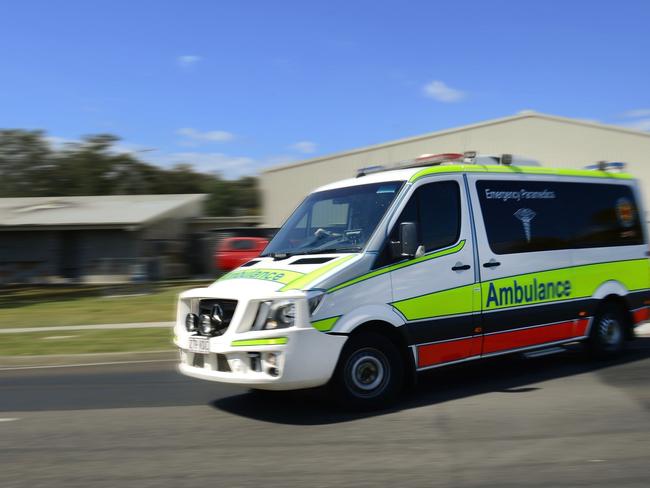 Critical care paramedics rushed a pedestrian hit by a car to hospital early this morning.