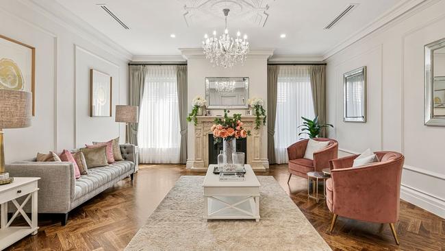 Inside the ornate 8 Yongala Street property.