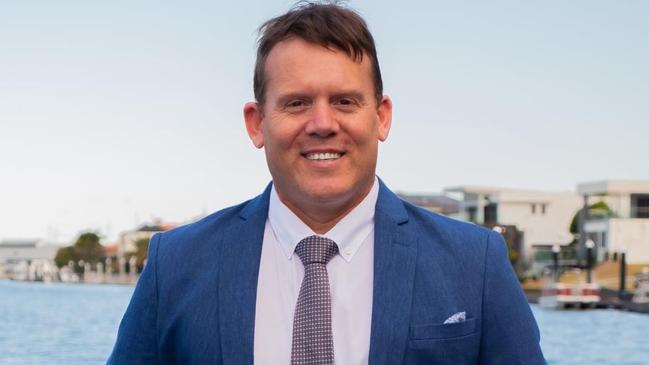 Former corporal in the Australian Army, Shaun Spain, of the Gold Coast who set up a real estate business Bespoke GC Realty, to give him a purpose after being medically discharged from service after serving five tours overseas.