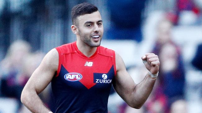 Christian Salem is set to sign a new deal with the Demons. Picture: AAP Images 