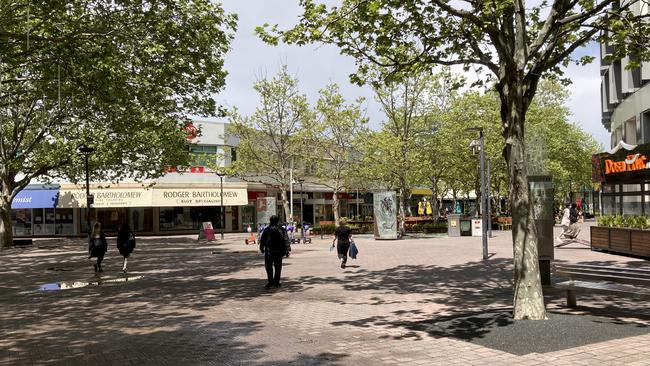 A sleepy start to Canberra's  new lockdown free reality. Picture: Julia Kanapathippillai