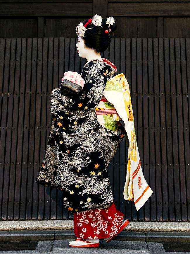 Japan’s ancient capital of Kyoto is one place to spot geishas. Picture: Elise Hassey.