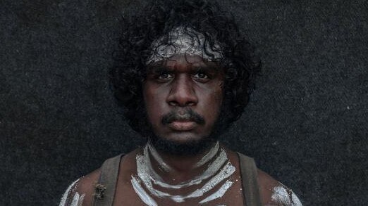 Baykali Ganambarr plays an indigenous guide named Billy.