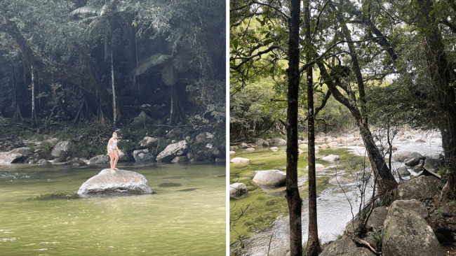 A fresh dip in Mossman Gorge is a must -at your own risk. Image: Leah Goulis / Kidspot