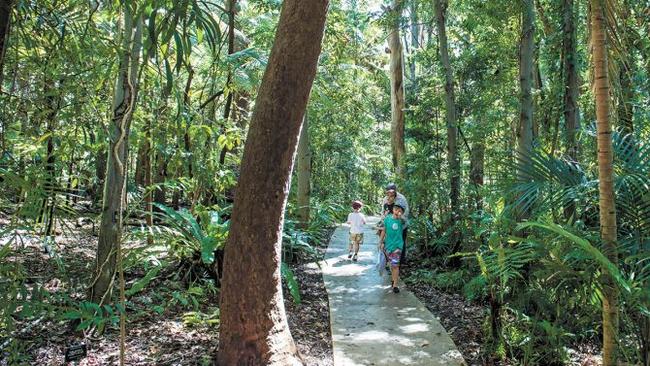 The Stony Range Regional Botanic Garden at Dee Why, could be affected by overshadowing by the neighbouring apartment development. Picture: Northern Beaches Council