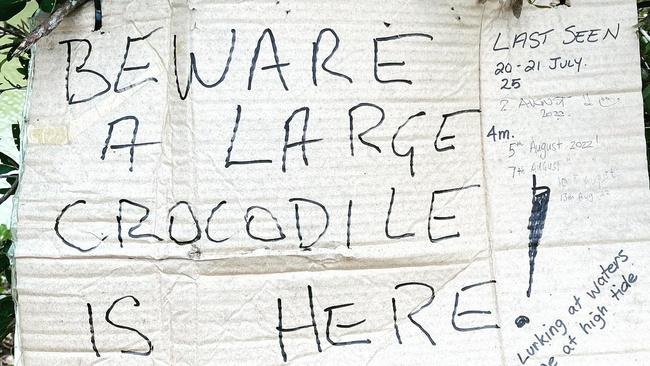 A search is underway for a 65-year-old Kevin Darmody, believed to have been taken by a crocodile at the Kennedy Bend camping area in Lakefield National Park, 340km north west of Cairns. The last crocodile fatality in Queensland was at Hinchinbrook Island in February 2021. Picture: Supplied