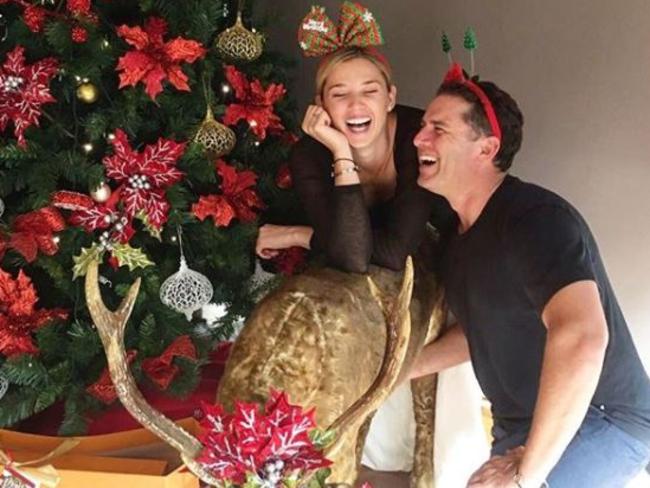 The loved-up couple have been prolific social media users throughout the Aussie holiday season. Picture: Instagram