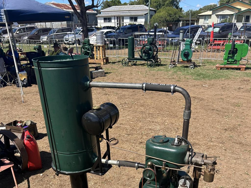 The Dalby show featured a large display of pumps