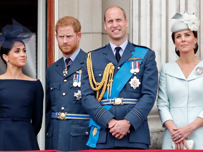 Scobie wrote that Meghan’s entry into the royal family made her in-laws look “a little dull”. Picture: Max Mumby/Indigo/Getty Images