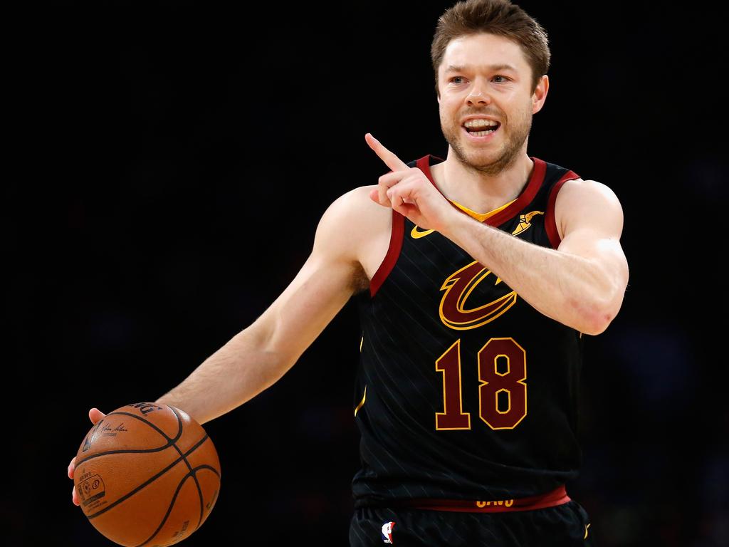 Australian NBA star Matthew Dellavedova is in Daniels’s corner. Picture: Sean M. Haffey/Getty Images/AFP