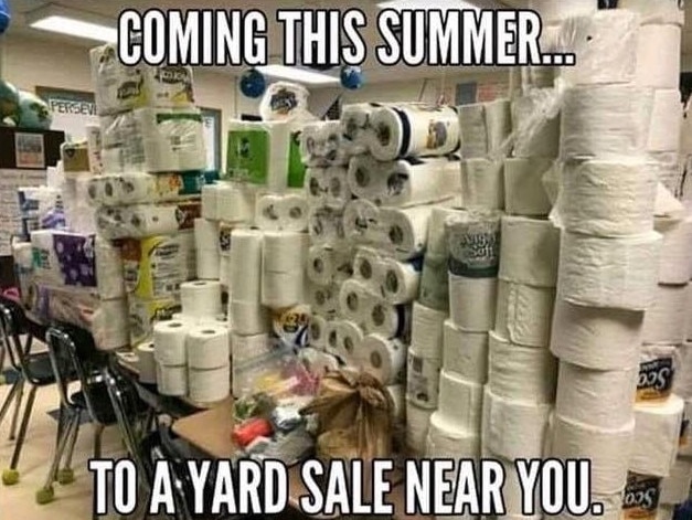 There may be a shortage of toilet paper but no shortage of memes about said shortage.