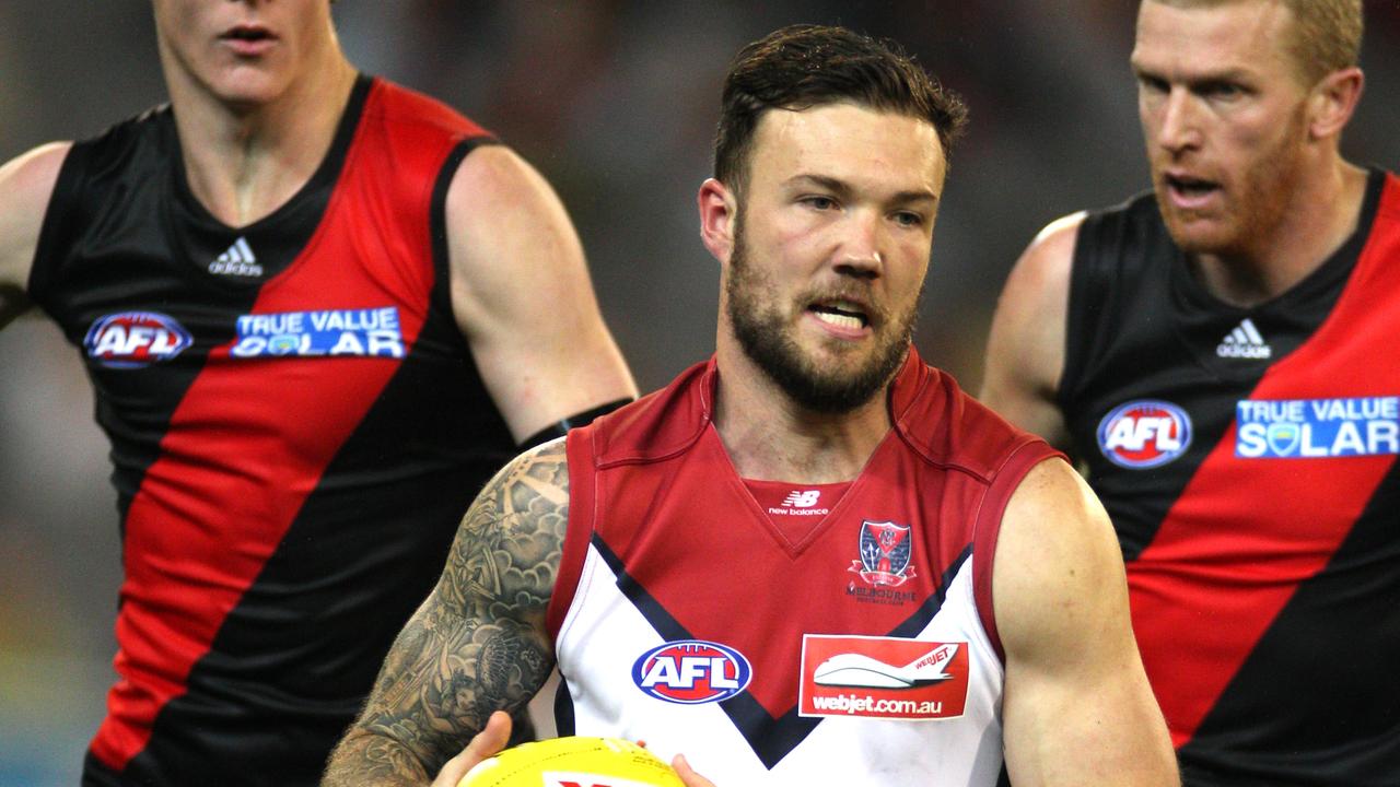 Melbourne v Essendon. MCG. Mitch Clark.