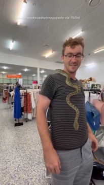 ‘Best thrift bargain by far’ Snake found shopping in Brisbane’s south