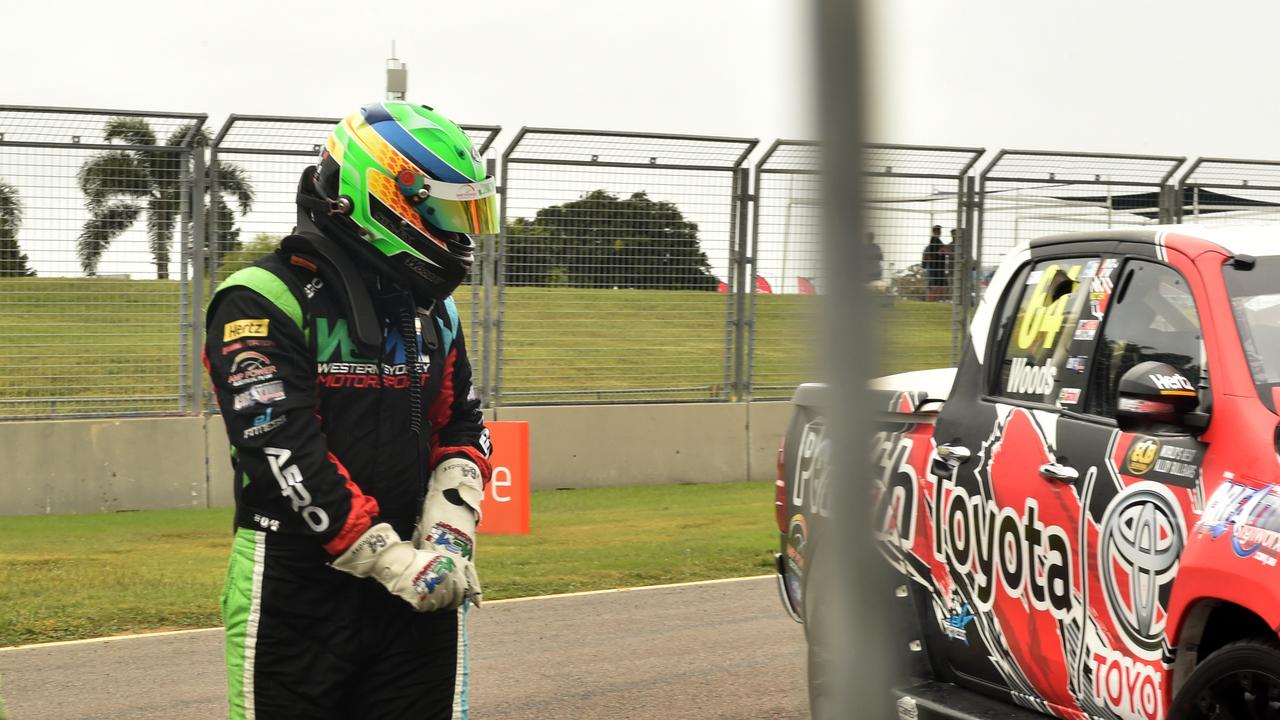 Watpac Townsville 400 Day One. Super Ute driver Craig Woods. Picture: Evan Morgan