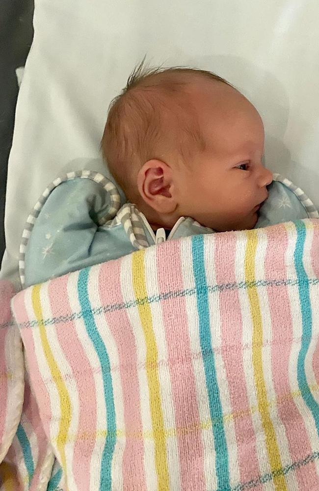 Turia Pitt’s second baby, Rahiti, also has a Tahitian name, to reflect her heritage. Picture: Instagram