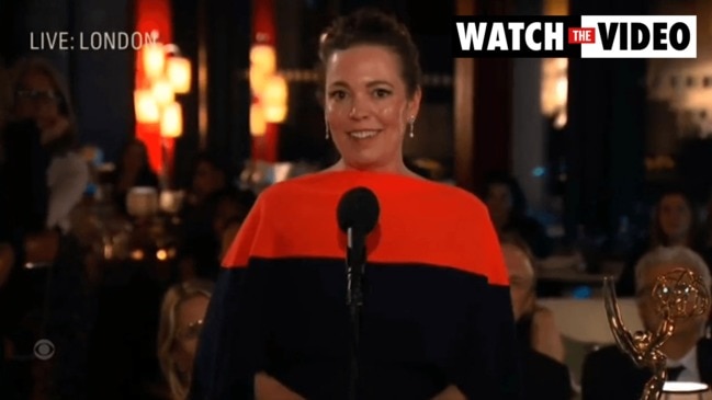 Emmys 2021: Olivia Colman wins 'Best Actress in a Drama' (CBS)