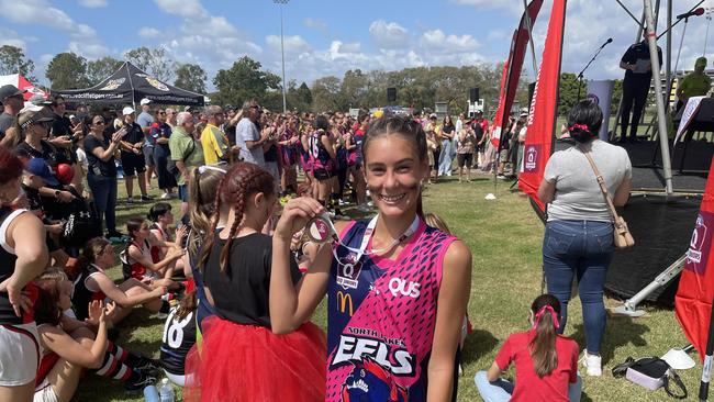 NOrth Lakes-Redcliffe Mia Doyle was named player of the under 13 Div 3 girls competition.