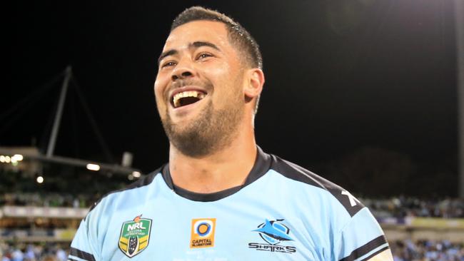 Fifita seems unconcerned by the controversy. Pic: Mark Evans.