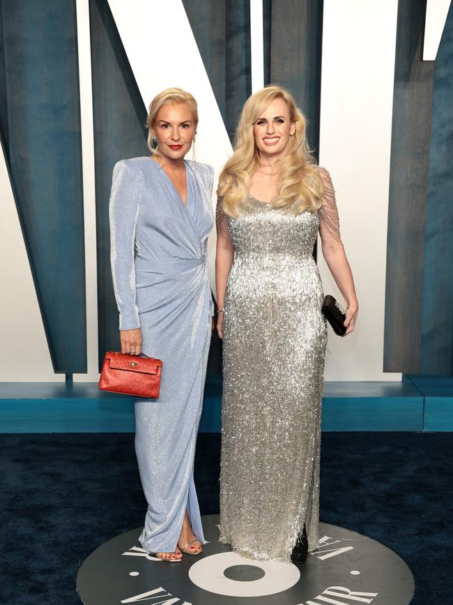 Rebel Wilson and girlfriend Ramona Agruma. Picture: WireImage