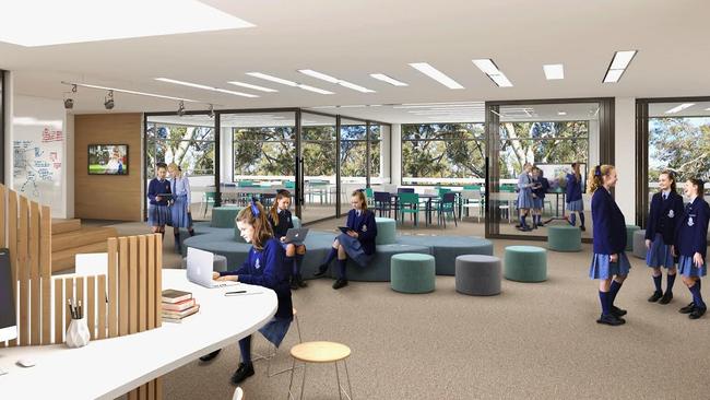 The upgrade includes major changes to the middle school, a renovation of the library and science labs and a rebuild of the school’s gym.