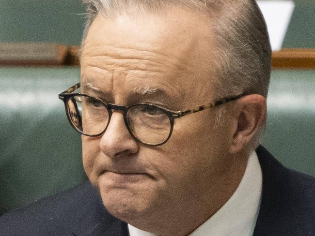 CANBERRA, AUSTRALIA, Newswire Photos. MAY 25, 2023: The Prime Minister, Anthony Albanese speaks to the constitutional amenment legislation in the House of Representatives at Parliament House in Canberra. Picture: NCA NewsWire / Martin Ollman