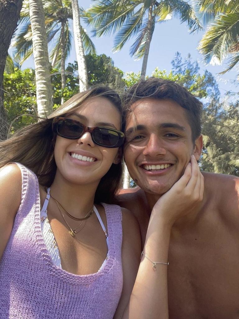 The couple shared plenty of happy snaps together. Photo: Instagram