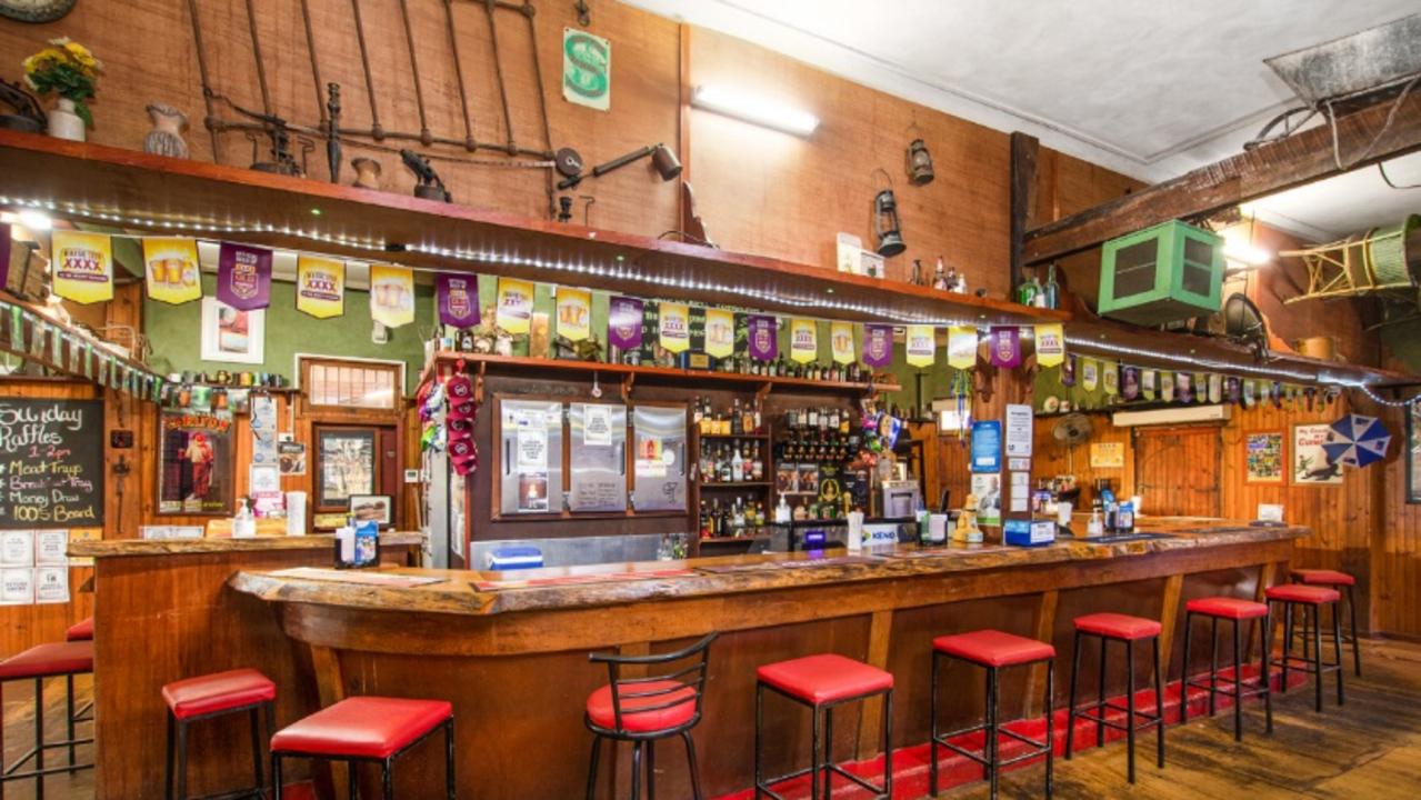 Inside Charters Towers' historic Court House Hotel. Picture: Supplied.