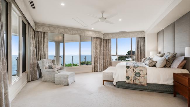 The bedrooms offer a chance to wake up to extraordinary water views every day.