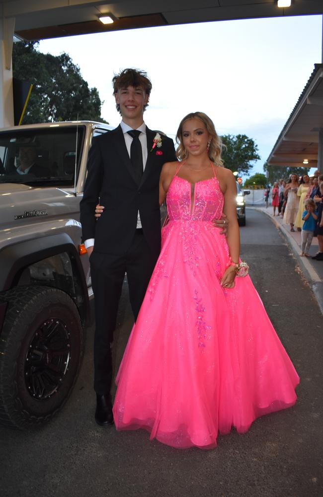 Students at the 2024 Nambour Christian College formal.