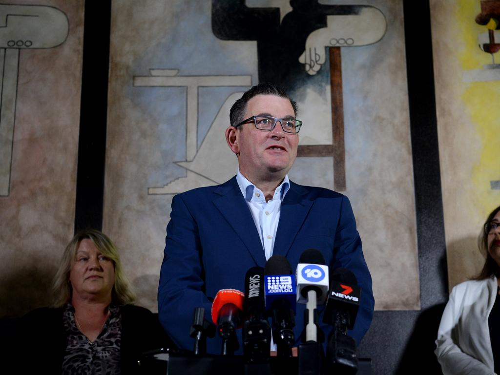 Daniel Andrews has announced a huge change to sick pay in Victoria. Picture: NCA NewsWire / Andrew Henshaw